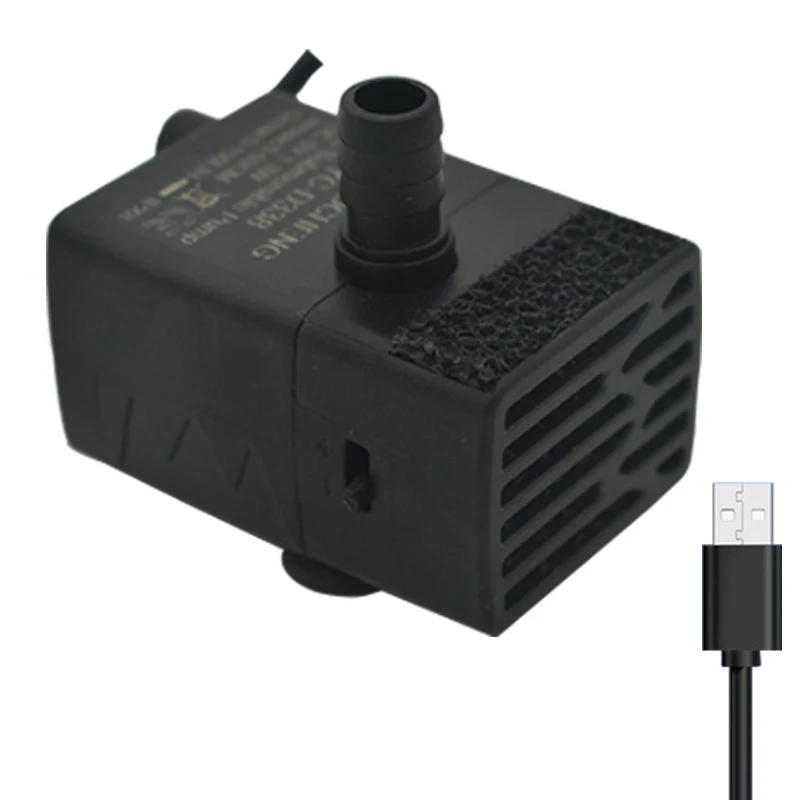 Water Pump Submersible Mini - USB Aquarium Submersible Water Pump, 5V