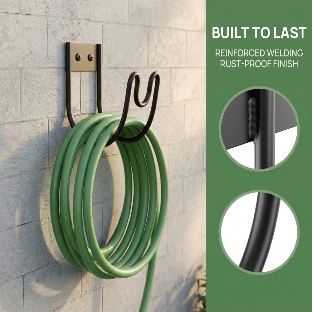 Rust Proof Garden Hose Holder  - Gardena Hose Flex review and price