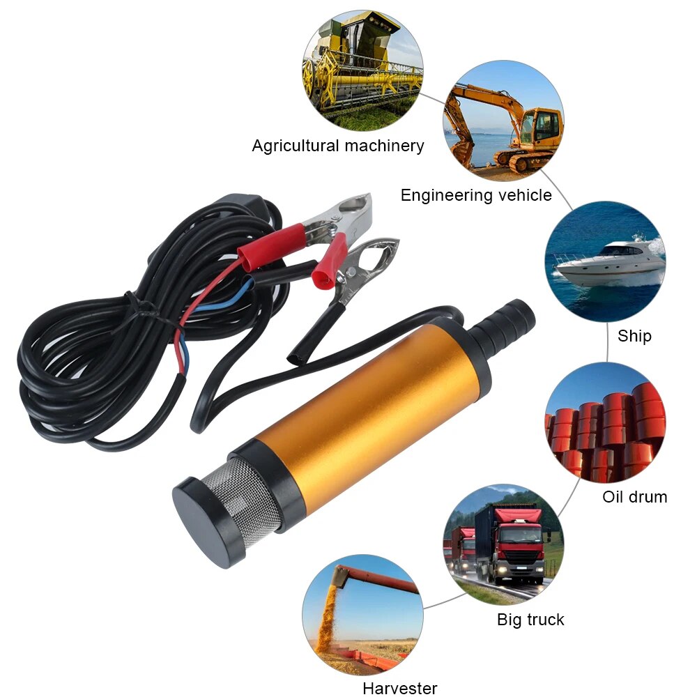 Car Electric Oil Pump Aluminum - Water Pump Submersible Mini review and price