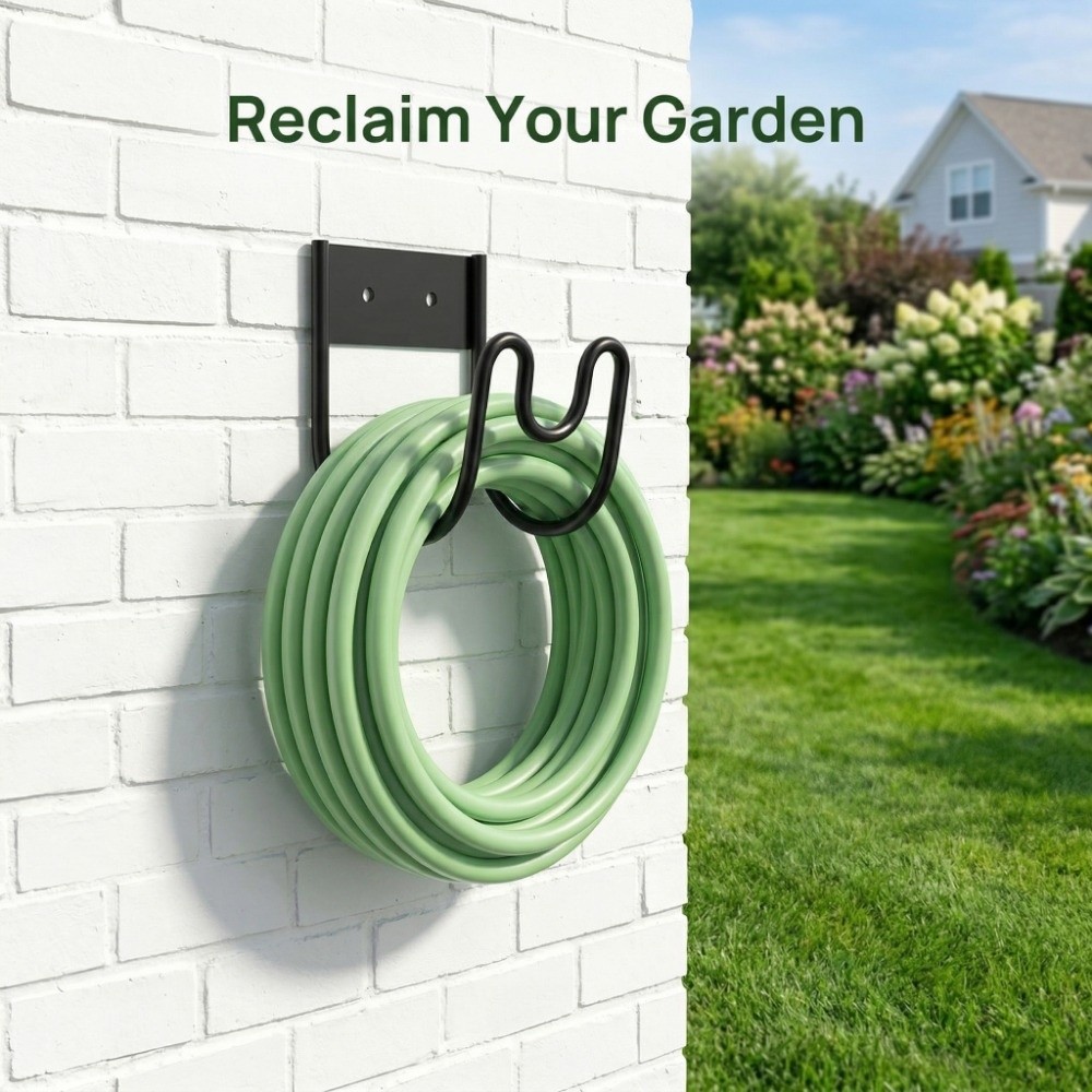 Rust Proof Garden Hose Holder  - Gardena Hose Flex review and price