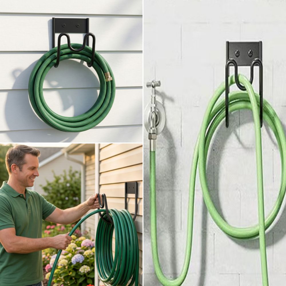 Rust Proof Garden Hose Holder  - Gardena Hose Flex review and price